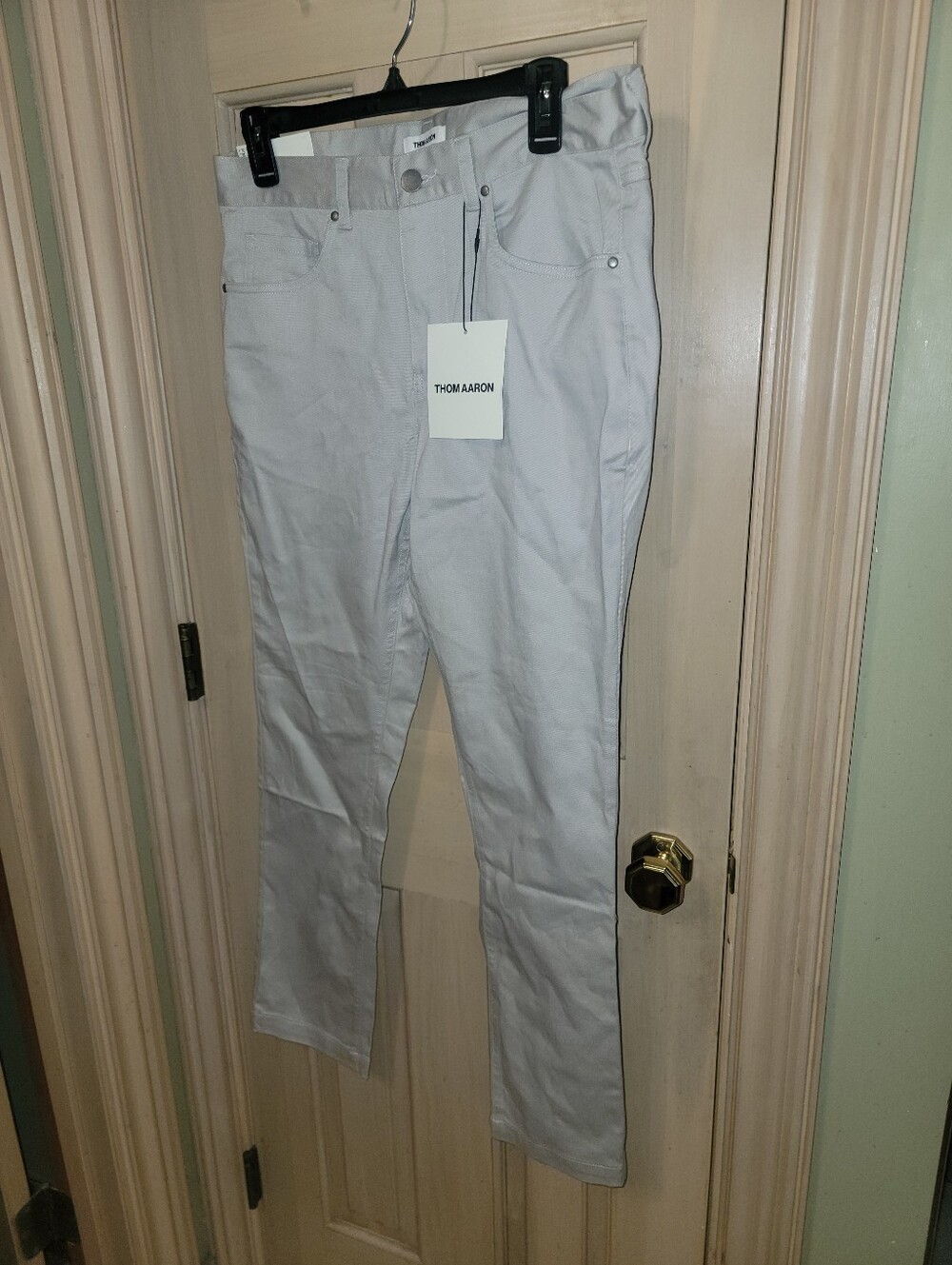 NWT Mens Sz 32 X 30 Khaki Pants Thom Aaron
